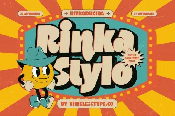 Rinka Stylo Sans Serif font