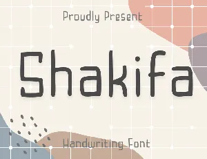 Shakifa font