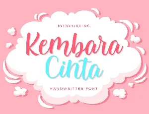 Kembara Cinta Script font