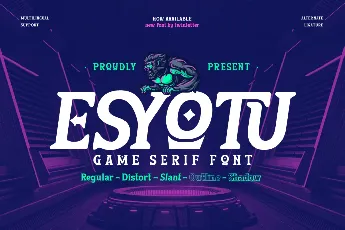 ESYOTU Trial font