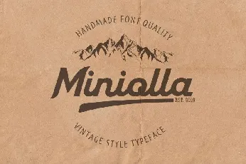 Miniolla font