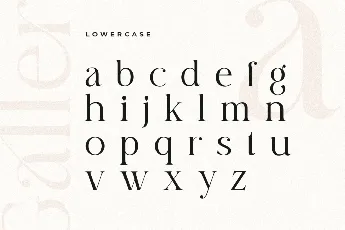 Gallery font