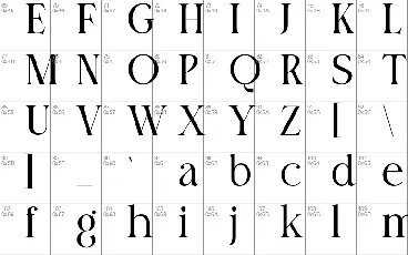 Gallery font