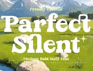 Parfect Silent font