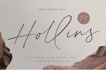 Hollins font