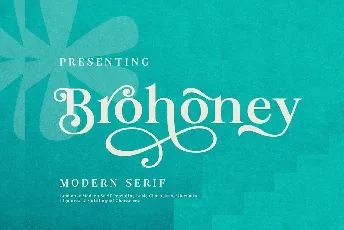 Brohoney font