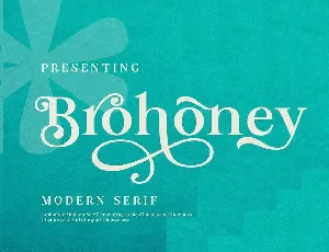 Brohoney font