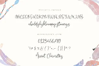 Indian Feather font