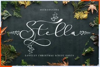 Stella Calligraphy font