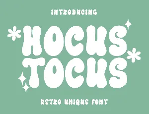 Hocus Tocus font