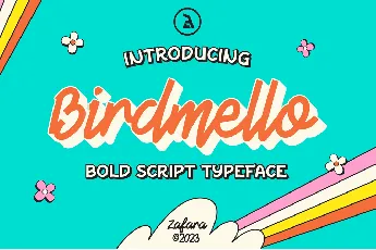 Birdmello DEMO font