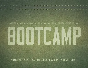 Bootcamp font