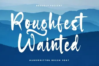 Roughfest Wainted font