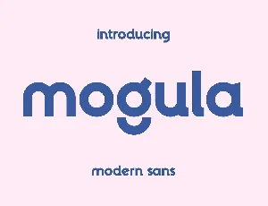 Mogula font