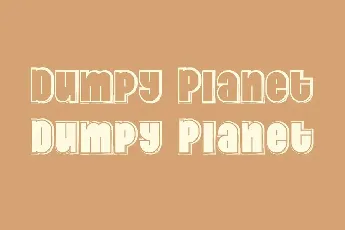 Dumpy Planet Demo font