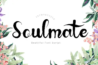 Soulmate Script Typeface font