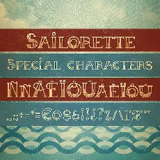 Sailorette font