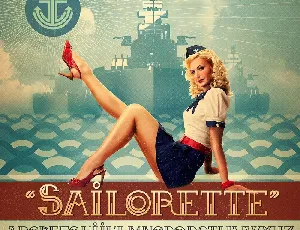 Sailorette font