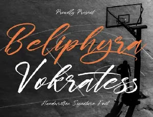 Beliphyra Vokratess font