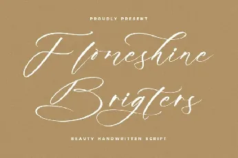 Flomeshine Brigters font