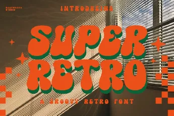 Super Retro Typeface font