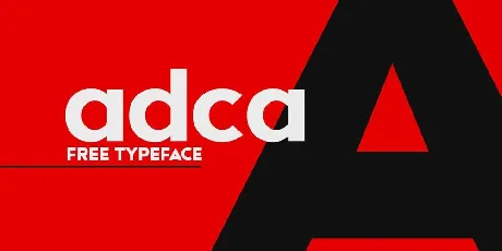 Adca font