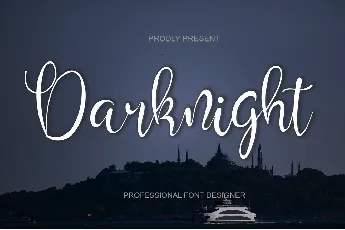 Darknight font