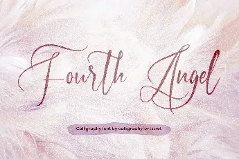 Fourth Angel Demo font