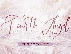 Fourth Angel Demo font