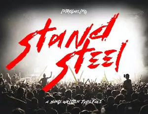 StanDSteEL font