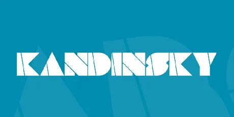 Kandinsky font