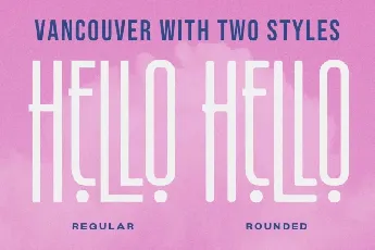 Vancouver font