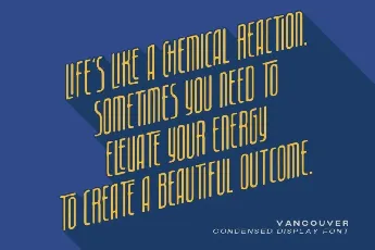 Vancouver font