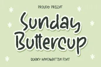 Sunday Buttercup font