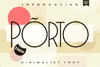 Porto Display font