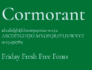 Cormorant Family font