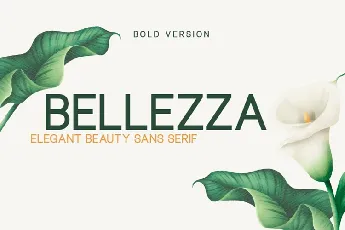 Bellezza Bold font