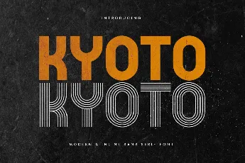 Kyoto font