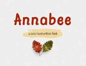 AnnaBeeDemo font