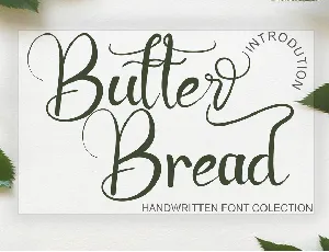 Butter Bread font