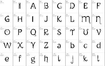 Chyga font