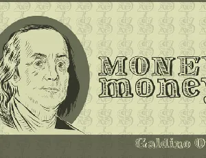 Money Money font