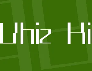 Whiz Kid font