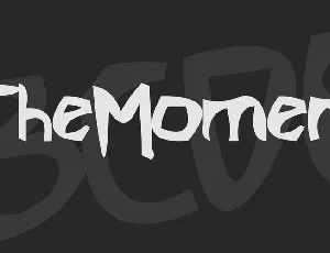 TheMoment font