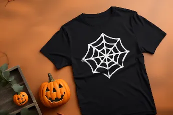 Scary Spider Web font