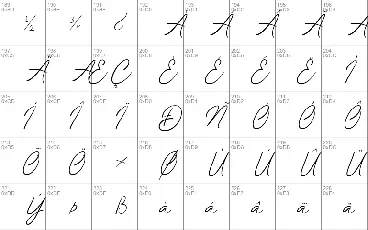 Stringline font