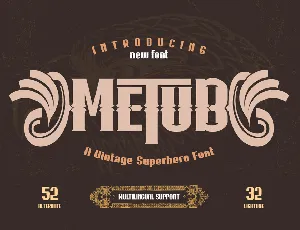 Metub font