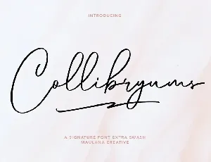 Collibryums font