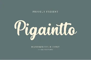 Pigainto font