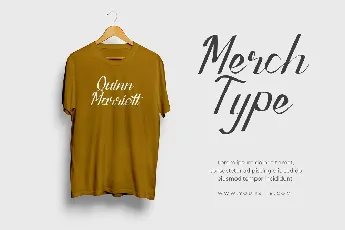 Quinn Marriott Script font